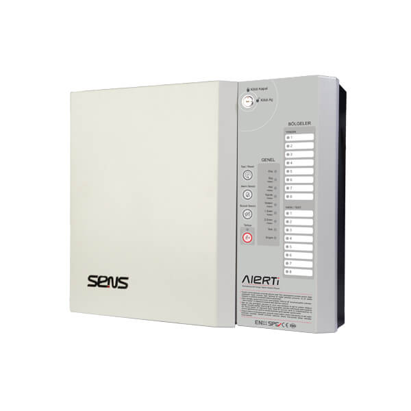 Sens Alert 2 Bölge Ekonomik Konvansiyonel Yangın Alarm Santrali
