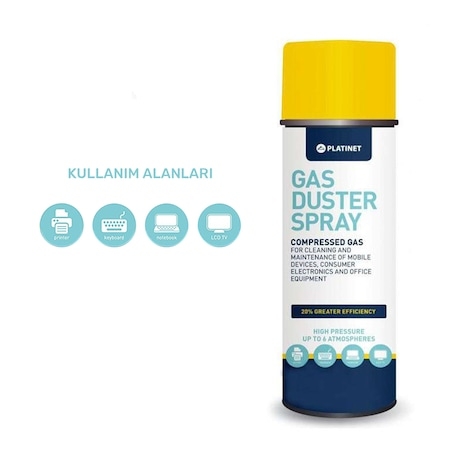 PLATİNET PFS-5130 Basınçlı Hava Temizleme Spreyi
