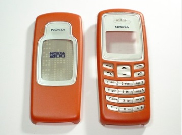 Nokia 2100 Turuncu Telefon Kapağı