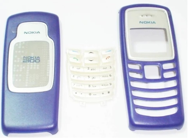 Nokia 2100 Mavi Telefon Kapağı