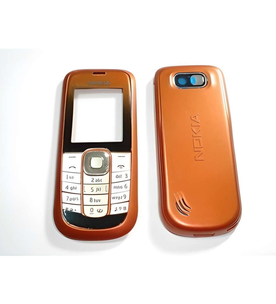 Nokia 2600 Classic Turuncu Telefon Kapağı