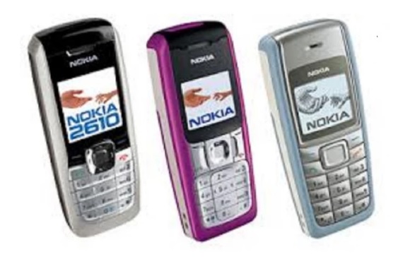 Nokia 2610 Telefon Kapağı (Kırmızı)