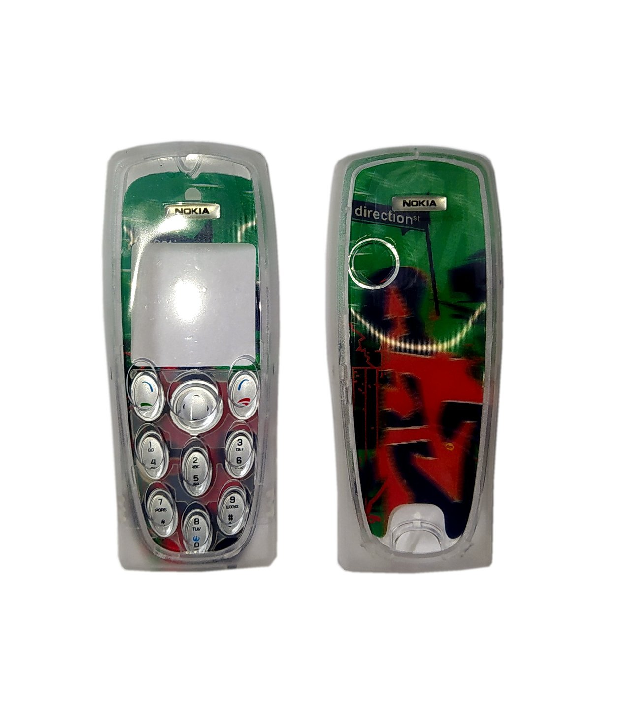 3200 Nokia 3200 Çok Renkli Telefon Kapağı