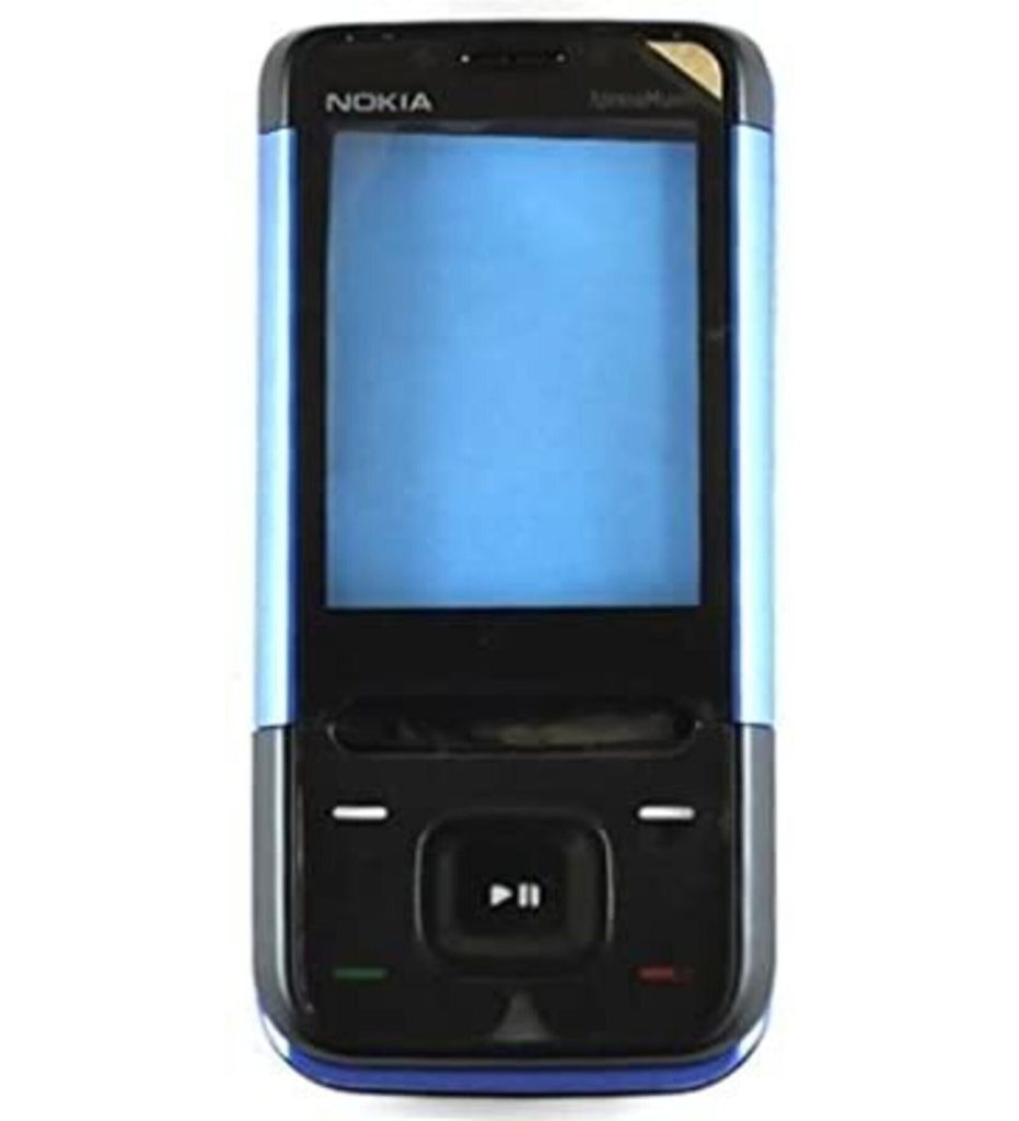 Nokia 5610 XpressMusic Mavi Telefon Kasası