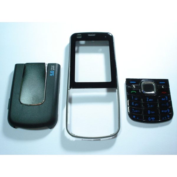 Nokia 6220 Classic Siyah Telefon Kapağı