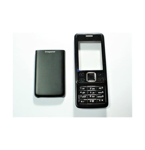 Nokia 6300 Siyah Telefon Kapağı