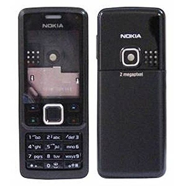 Nokia 6300 Siyah Telefon Kasası