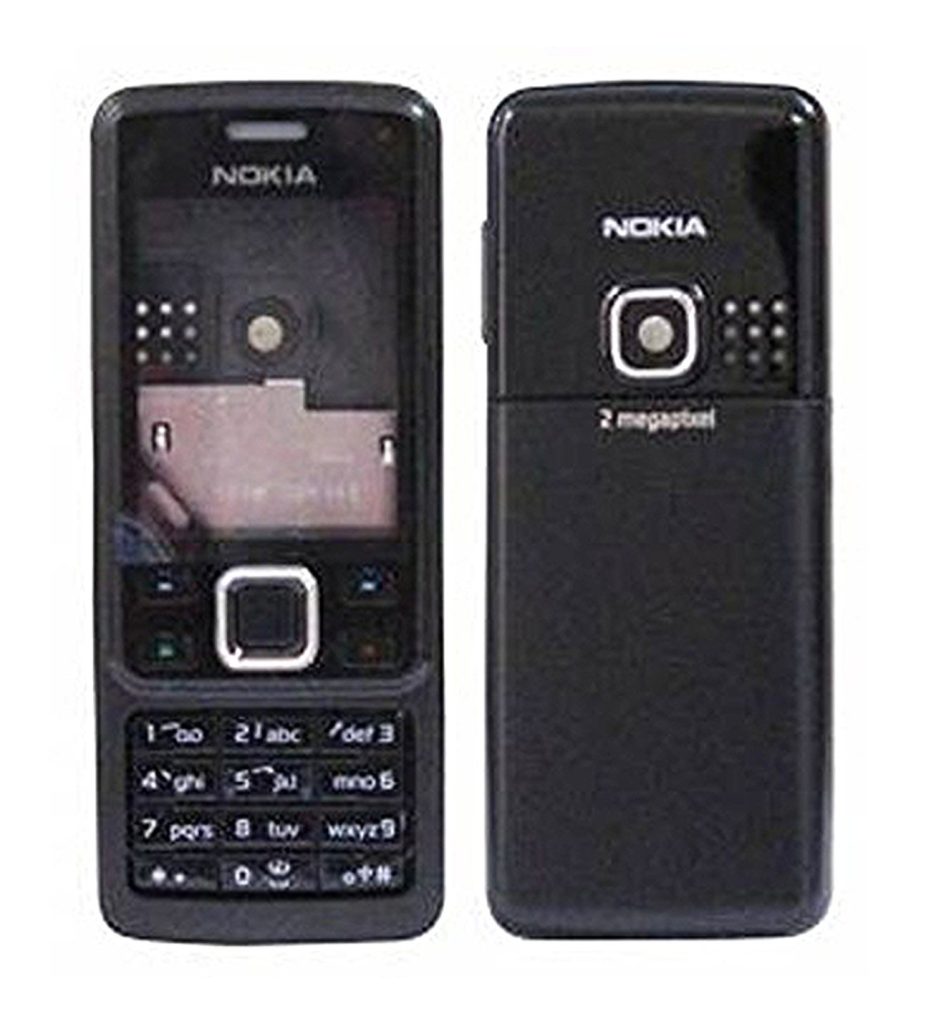 Nokia 6300 Siyah Telefon Kasası