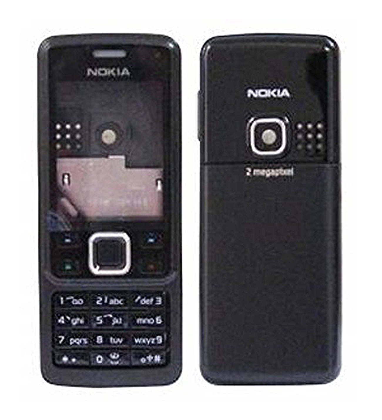 6300k Nokia 6300 Siyah Telefon Kasası