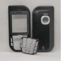 Nokia 6670 Siyah Telefon Kapağı