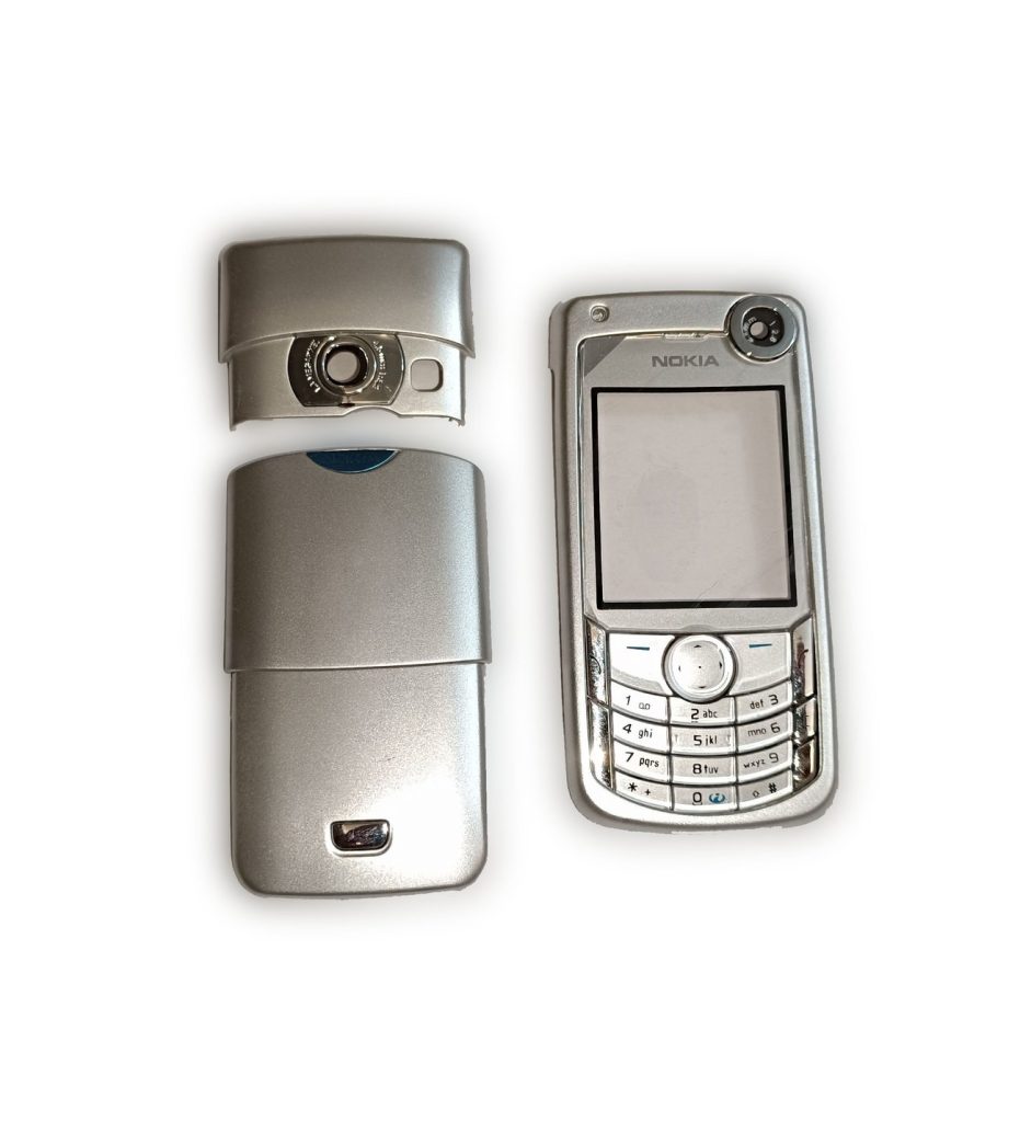 Nokia 7260 Telefon Kapağı (Gri)