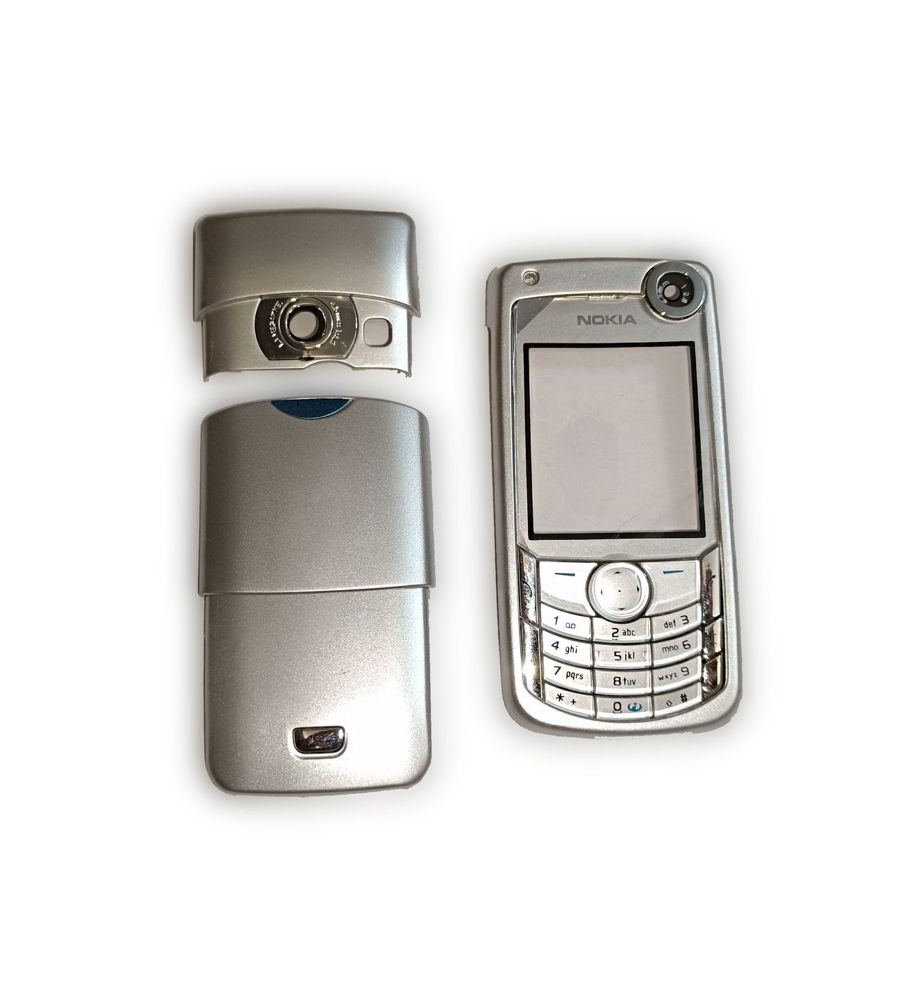 7260 GRİ Nokia 7260 Telefon Kapağı (Gri)