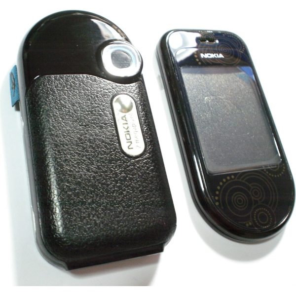 Nokia 7370 Telefon Kasası (Siyah)