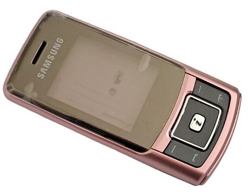 Samsung M620 Pembe Telefon Kasası