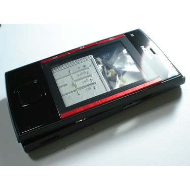 Nokia X3 Telefon Kasası (Siyah)