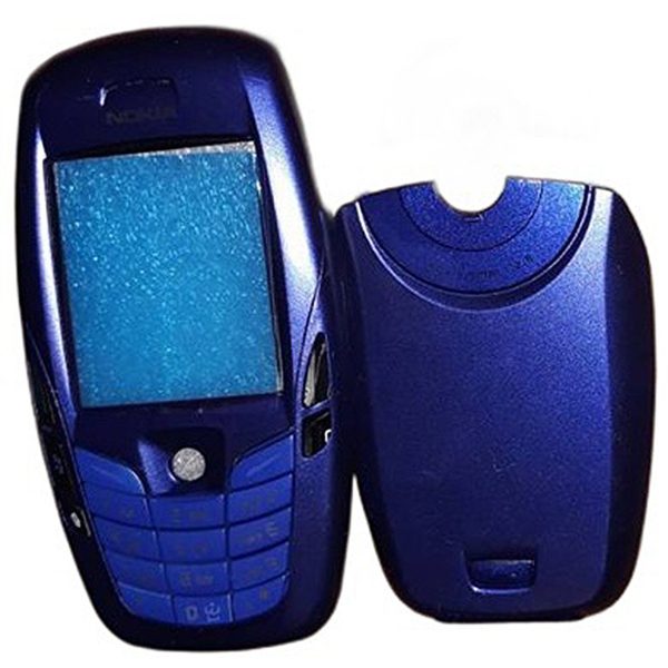 Nokia 6600 Telefon Kapağı (Mavi)