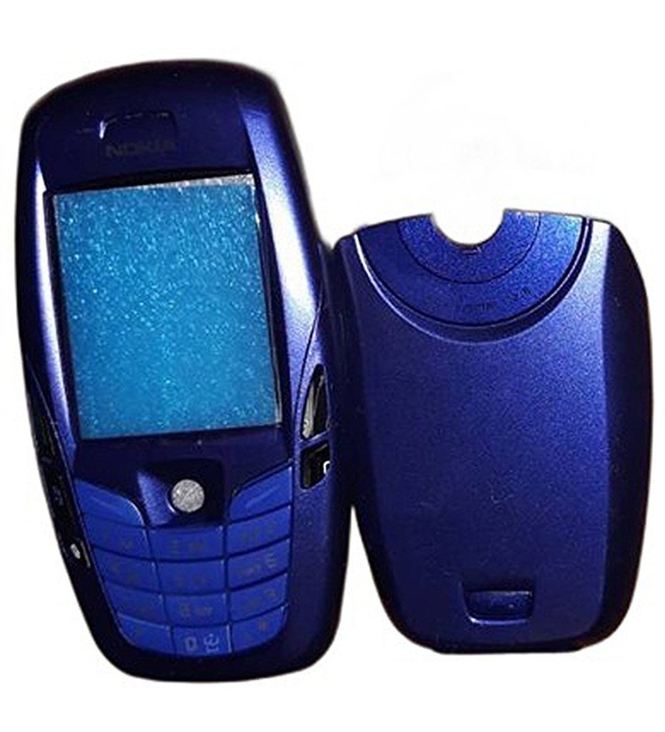 Nokia 6600 Telefon Kapağı (Mavi)