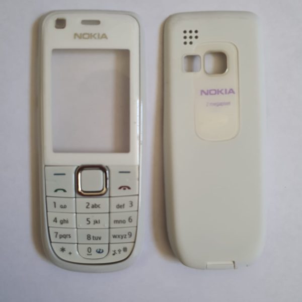 Nokia 3120c Telefon Kapağı (Beyaz)