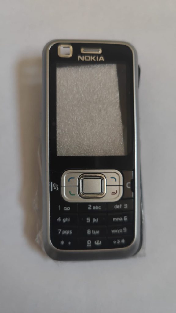 Nokia 6120 Classic Siyah Telefon Kapağı
