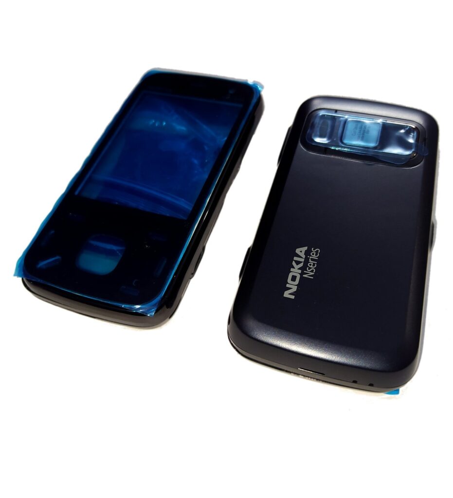 Nokia N86 Siyah Telefon Kasası