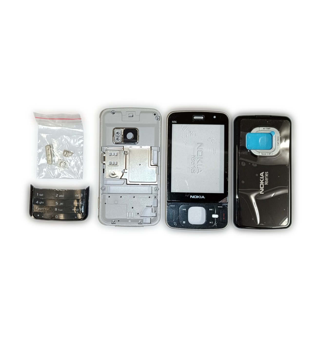 n96 Nokia N96 Siyah Telefon Kasası