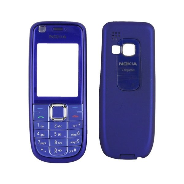 Nokia 3120c Telefon Kapağı (Açık Mavi)