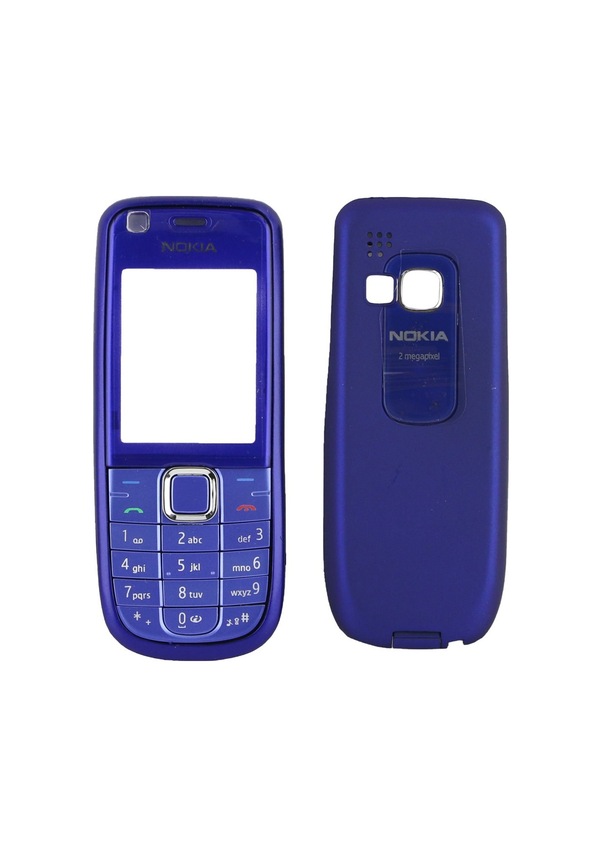 Nokia 3120c Telefon Kapağı (Açık Mavi)