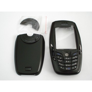 Nokia 6600 Telefon Kapağı (Siyah)