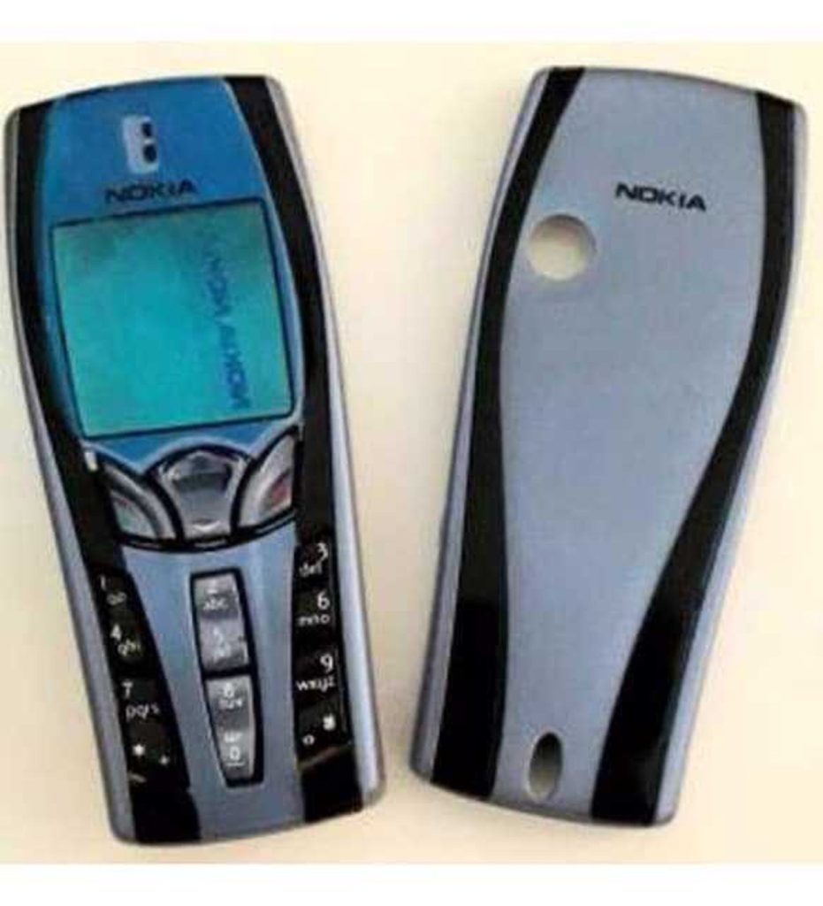 Nokia 7250 Telefon Kapağı (Mavi)