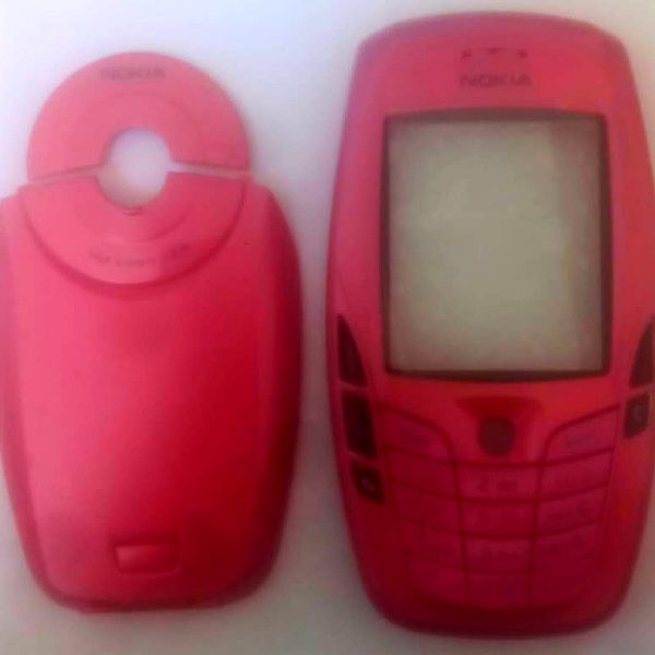 Nokia 6600 Telefon Kapağı (Pembe)
