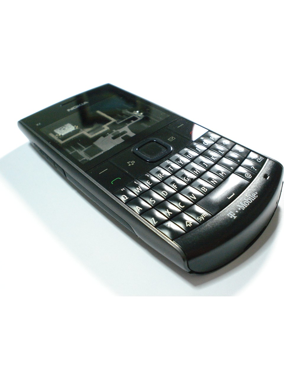 x201 Nokia X2-01 Siyah Telefon Kasası